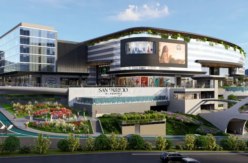 Centro comercial fachada